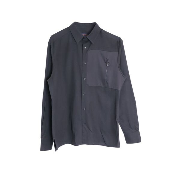 Louis Vuitton Zipper Detail Shirt in Black Cotton - Picture 1 of 6